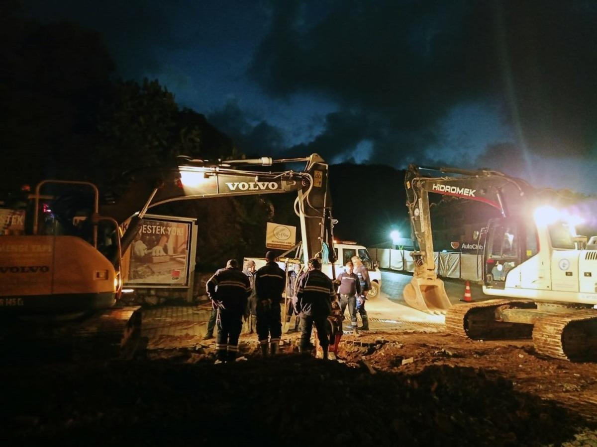 Marmaris&rsquo;te i&ccedil;me suyu hattının 8 Bin metresi tamamlandı