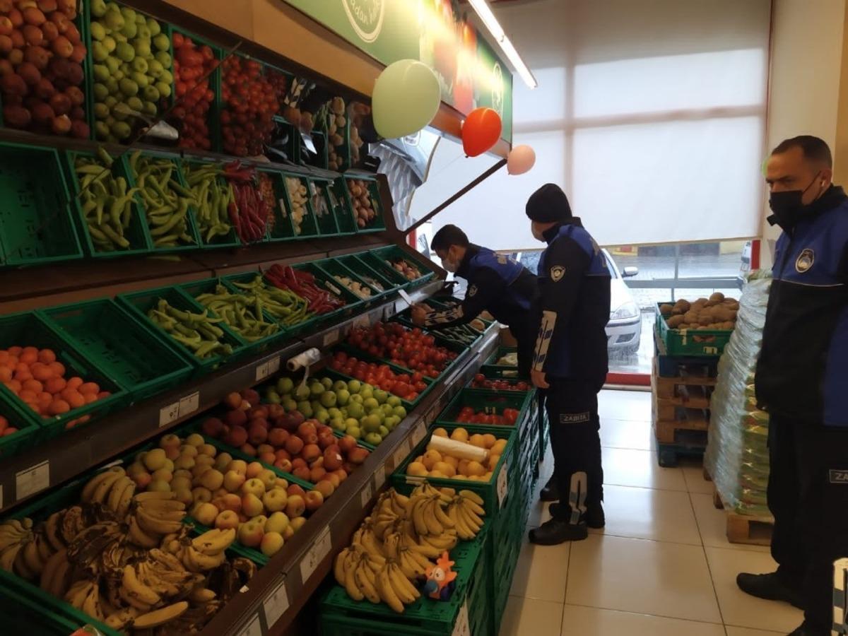 Manisa&rsquo;da etiket, barkod ve hijyen denetimi