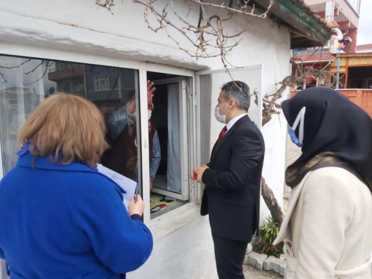 Kaymakam Taş&ccedil;ı sorunları yerinde dinliyor