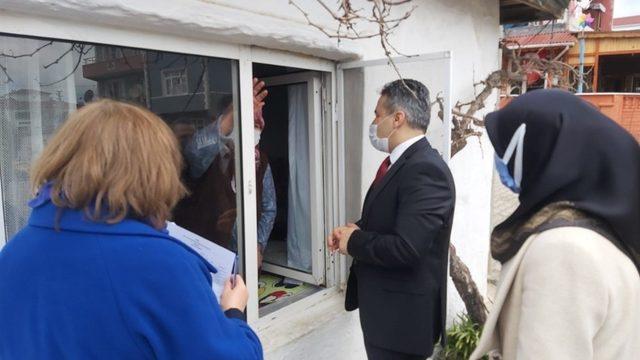 Kaymakam Taşçı sorunları yerinde dinliyor