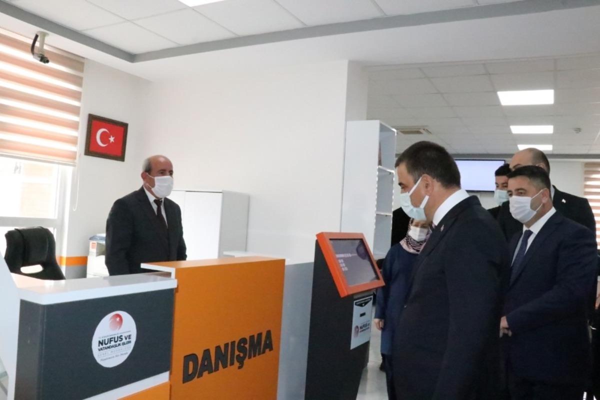 Siirt&rsquo;te N&uuml;fus ve Vatandaşlık İşleri M&uuml;d&uuml;rl&uuml;ğ&uuml;, yeni konsepti ile hizmete girdi