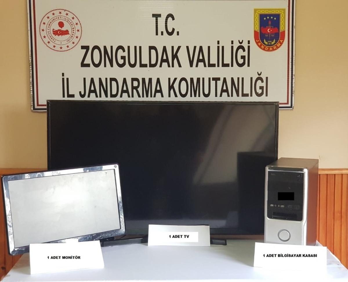 Zonguldak&rsquo;ta hırsızlık;1 kişi yakalandı