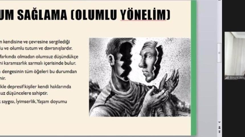 &ldquo;Psikolojik-Ailevi Etkenler ve Uyum Sağlama&rdquo; başlıklı s&ouml;yleşi ger&ccedil;ekleştirildi