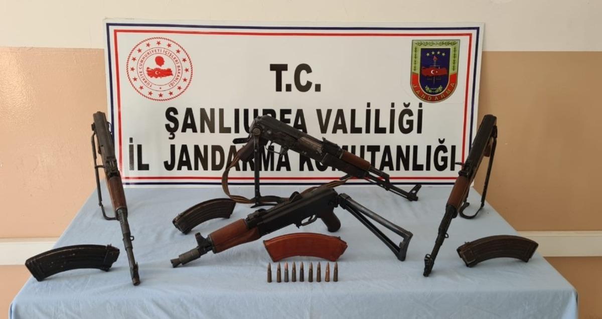 Sulama borusundan uzun namlulu silahlar &ccedil;ıktı