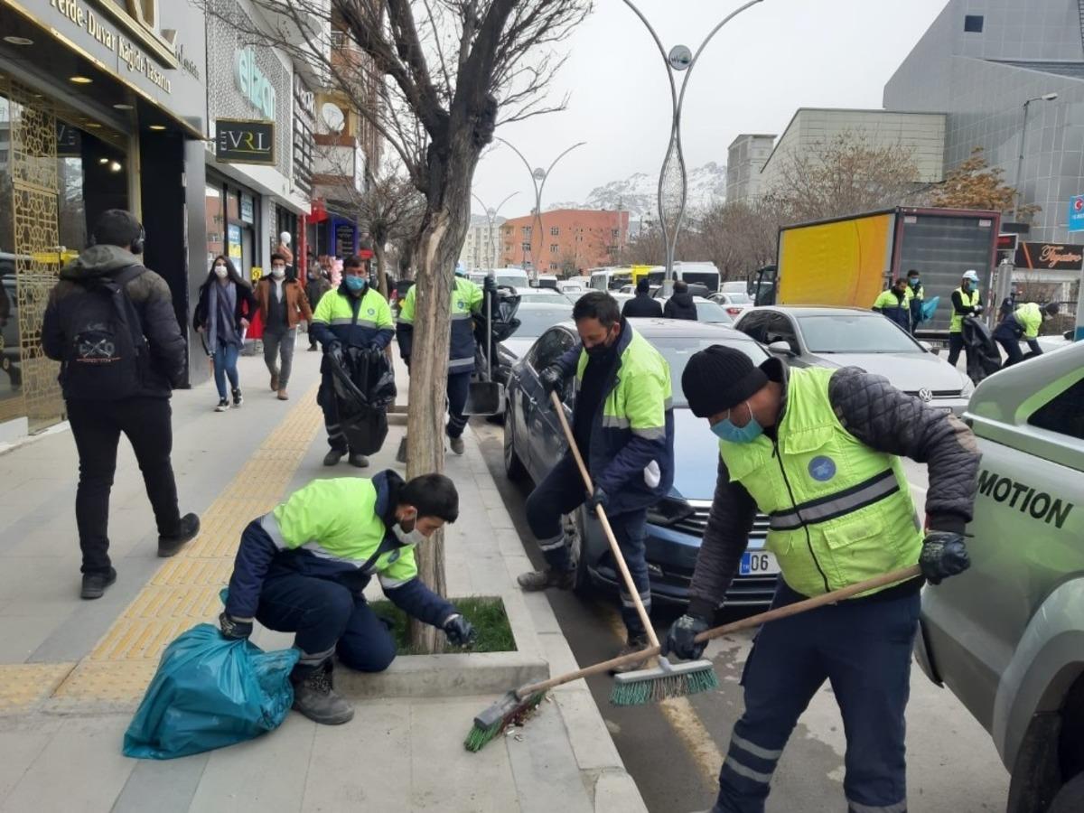 İpekyolu Belediyesinden bahar temizliği