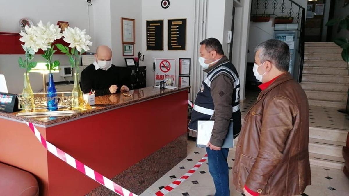 Otel, konaklama tesisleri ile paket servis yapan işyerlerine denetim