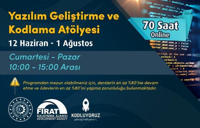 Gençlere ücretsiz yazılım ve kodlama atölyesi