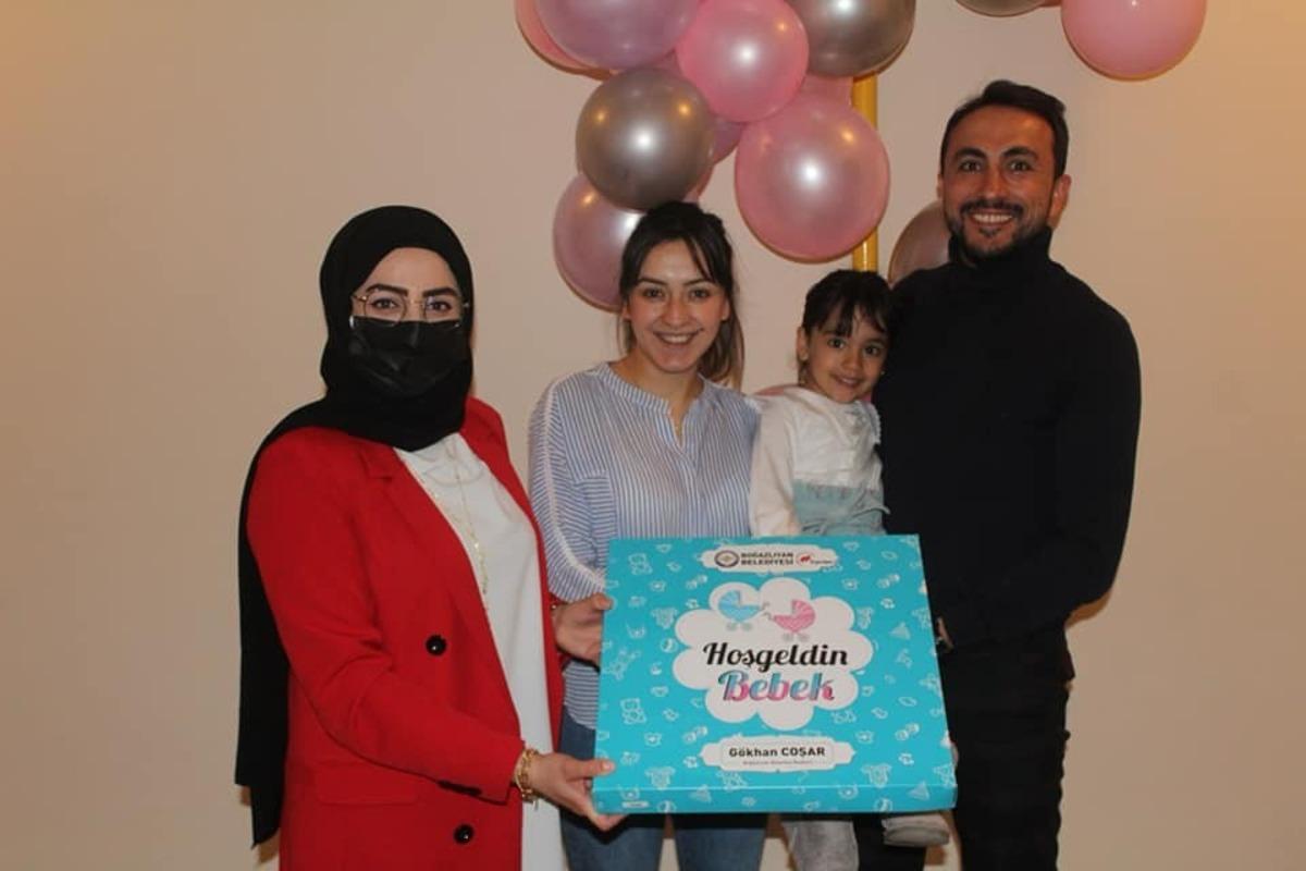 Boğazlıyan Belediyesinden &lsquo;Hoş geldin Bebek&rsquo; hediyesi