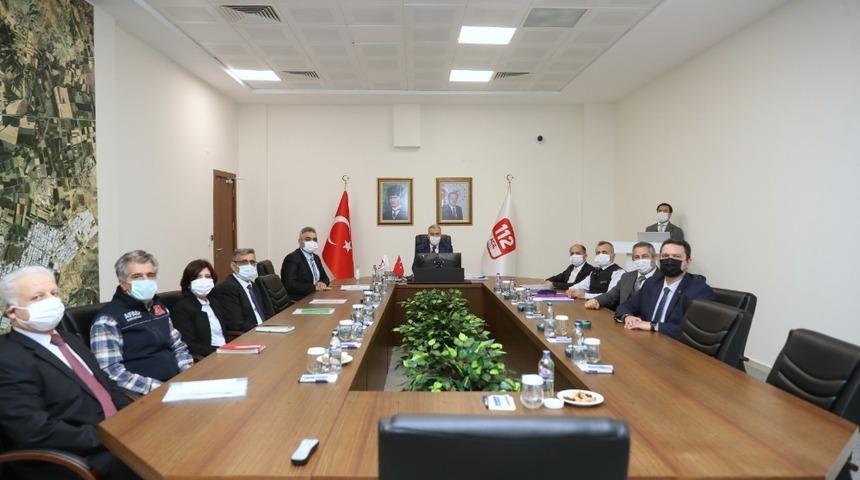 112 Acil &Ccedil;ağrı koordinasyon toplantısı yapıldı