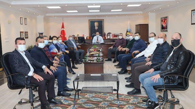 Başkan Akın, Kırklareli Belediye Başkanı Mehmet Siyam’ı ağırladı
