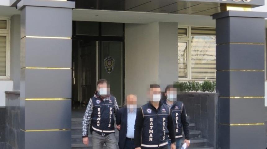 Batman&rsquo;da 21 yıl 3 ay kesinleşmiş hapis cezası bulunan şahıs yakalandı
