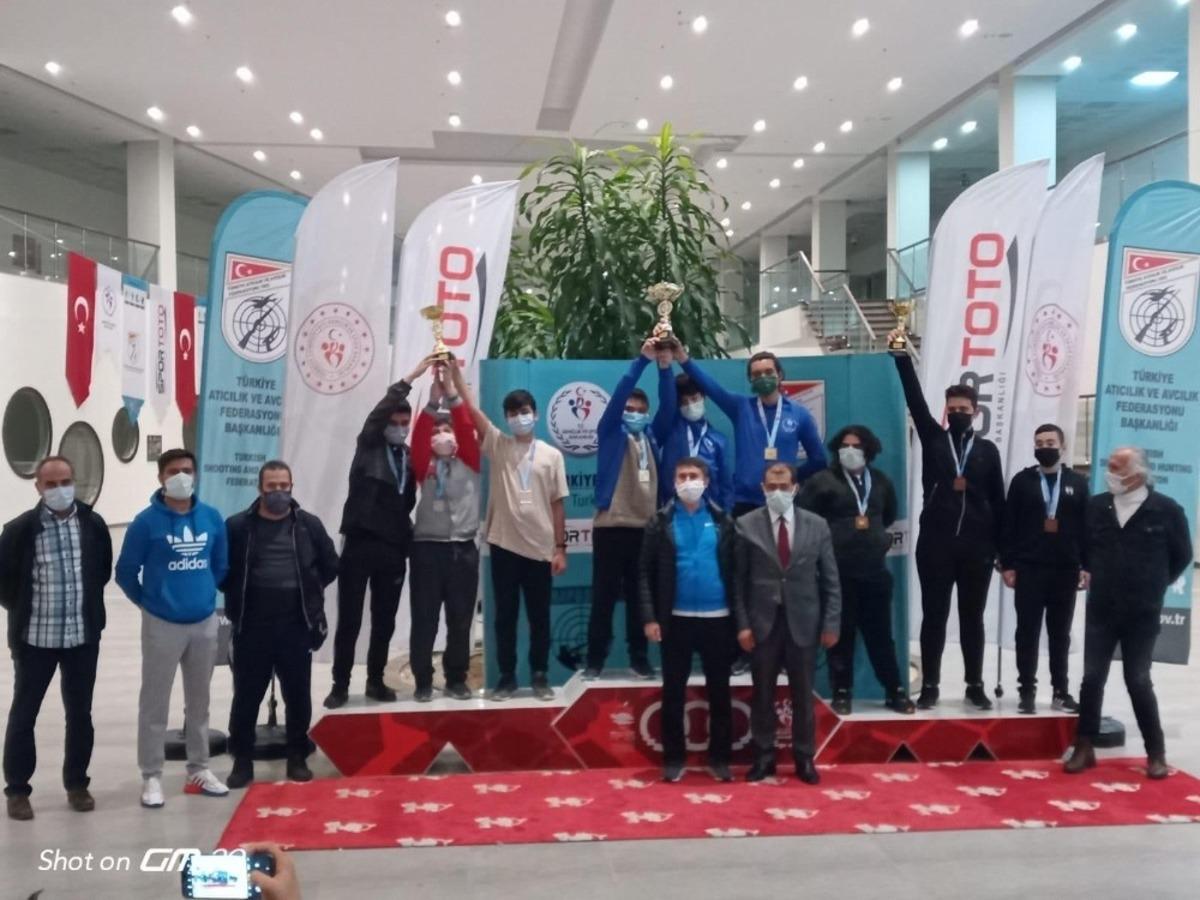 Havalı Silahlar T&uuml;rkiye Şampiyonası&rsquo;nda Kayseri r&uuml;zgarı