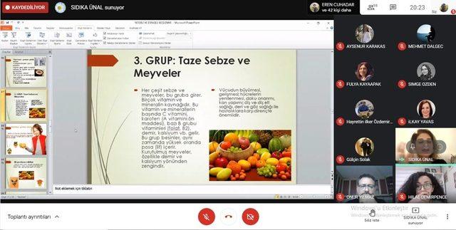 Koçarlı MYO’da ’Pandemide Beslenme ve Bağışıklık’ semineri düzenlendi