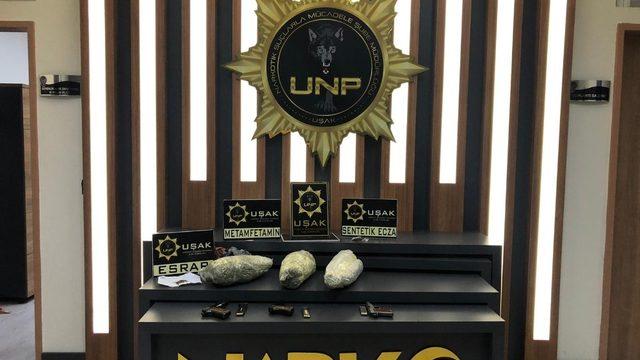 Kargoyla gönderilen patiklerin içerisinden uyuşturucu çıktı