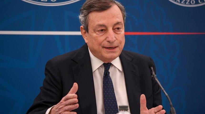 İtalya Başbakanı Draghi, Erdoğan&rsquo;la g&ouml;r&uuml;şt&uuml;: 'İnsan haklarıyla ilgili endişeler dile getirildi'