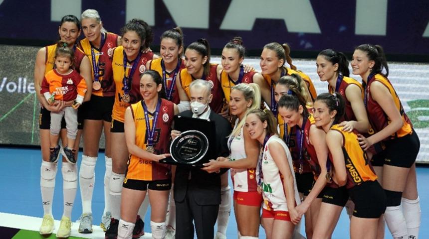 Galatasaray Kadın Voleybol Takımı CEV Kupası'nda ikinci oldu!