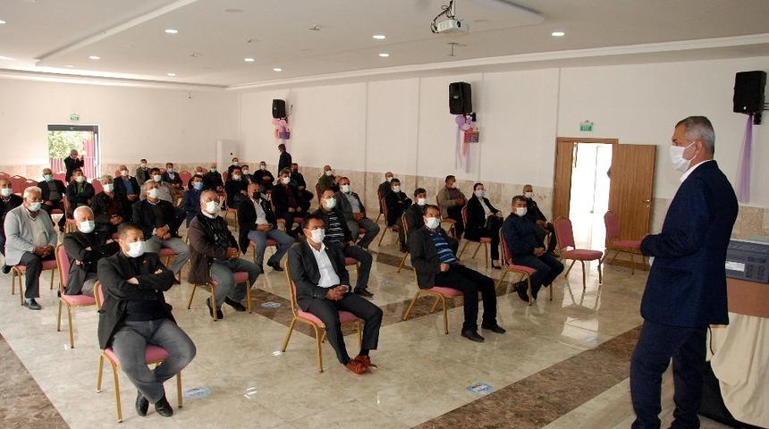 T&uuml;rkiye Muhtarlar Derneği Silifke Şube Başkanı Temur g&uuml;ven tazeledi