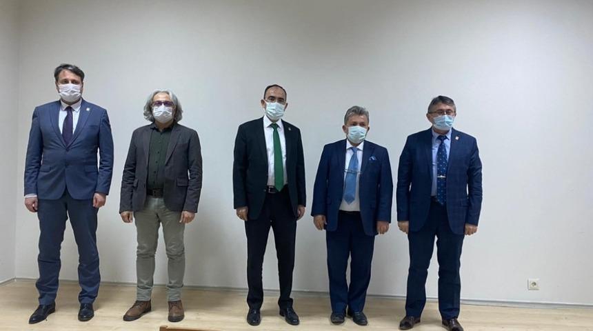 BŞE&Uuml; genel sekreter yardımcısına veda yemeği