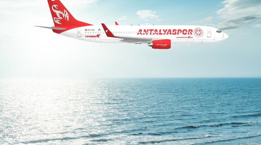 Corendon Airlines&rsquo;ten Antalyaspor&rsquo;a final hediyesi takım u&ccedil;ağı