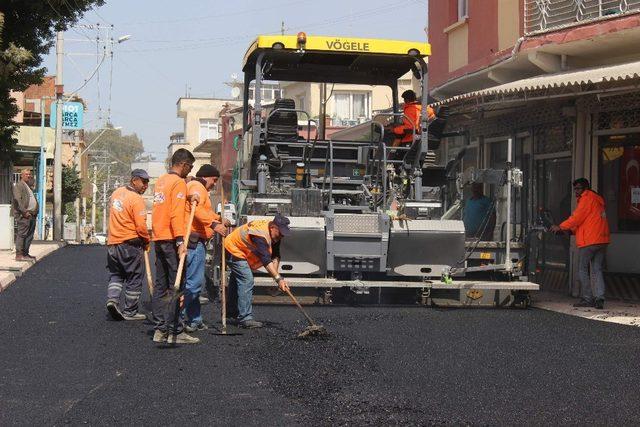 Mersin’de asfalt çalışmaları