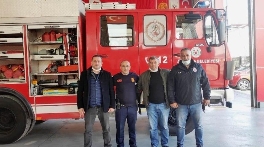 Altınova itfaiyeden koordineli &ccedil;alışma