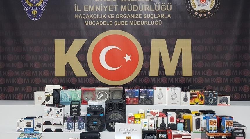 Ordu&rsquo;da ka&ccedil;ak telefon operasyonu