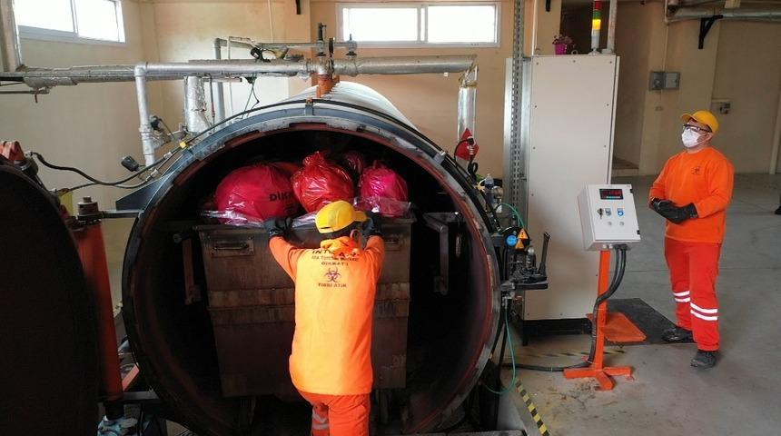 Mersin&rsquo;de bir yılda 2 milyon 852 ton tıbbi atık bertaraf edildi