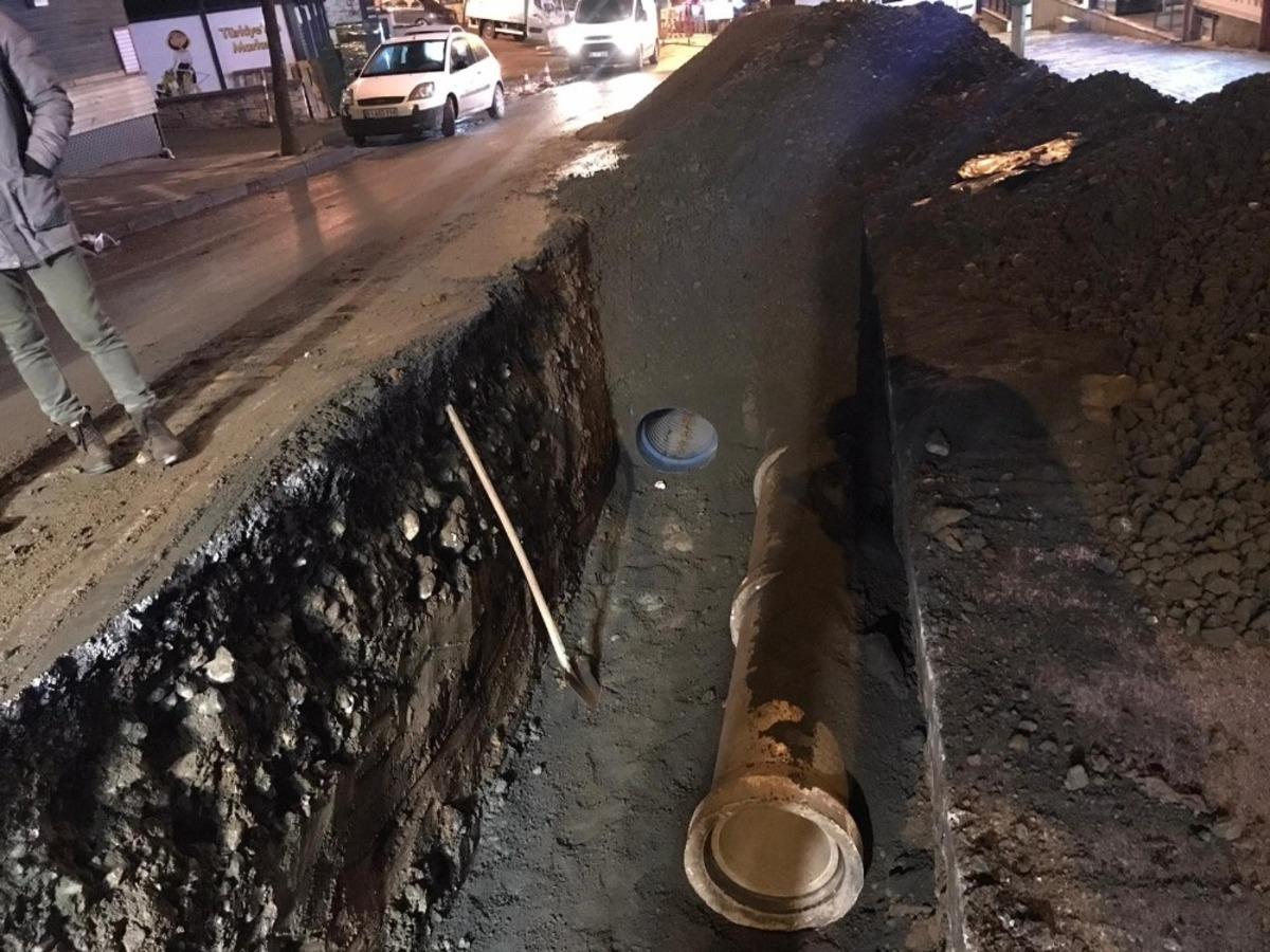 Trabzon&rsquo;un i&ccedil;me suyu hattı yenileme &ccedil;alışmaları s&uuml;r&uuml;yor