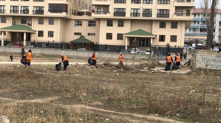 Iğdır&rsquo;da cadde ve sokak temizliği