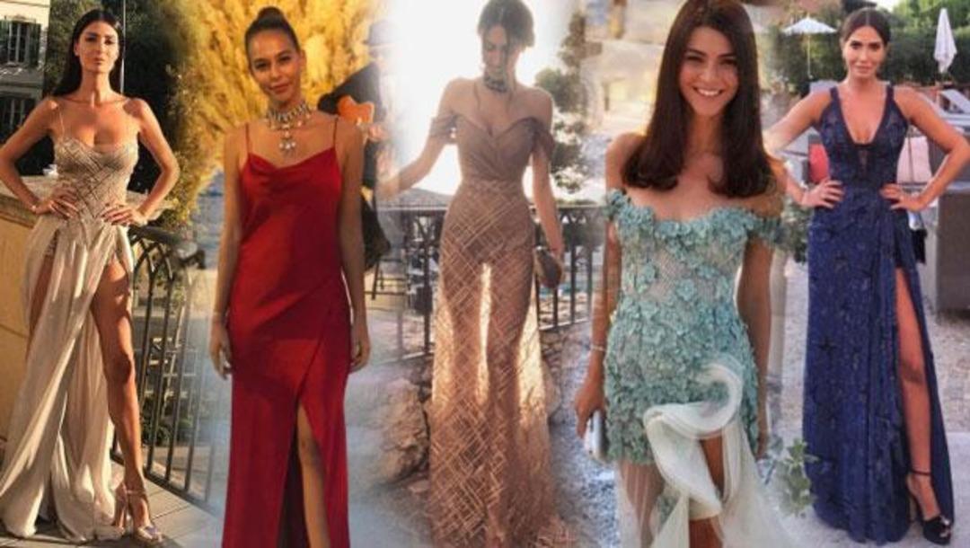 Acun-Şeyma &ccedil;iftinin d&uuml;ğ&uuml;n&uuml;nde &uuml;nl&uuml;ler şıklık yarışına girdi