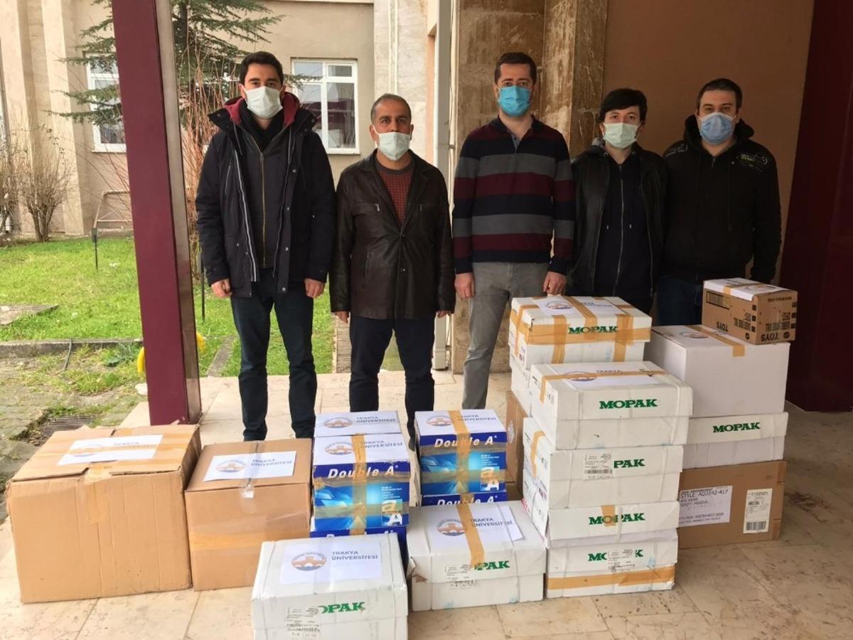 &Ouml;ğretim elemanlarından sosyal sorumluluk &ouml;rneği