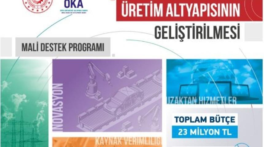 OKA&rsquo;dan 15 projeye 23 milyon TL destek