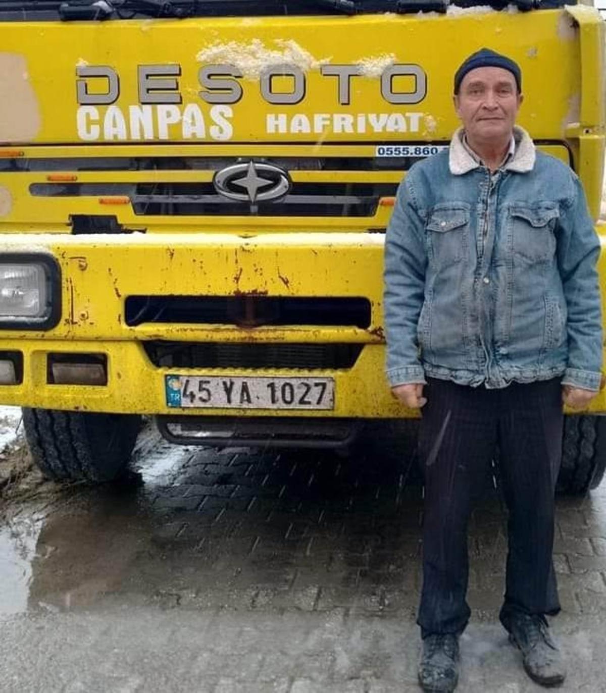 Maden sahasında kamyon devrildi: 1 &ouml;l&uuml;