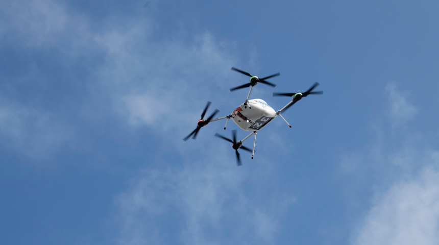 Samsung drone ile Galaxy telefonları sahiplerine ulaştıracak