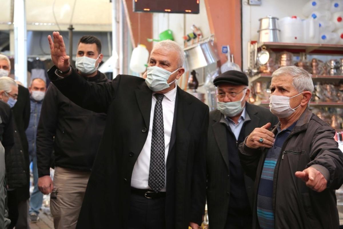 Sobacılar &ccedil;arşısının &uuml;st&uuml; kapatılacak