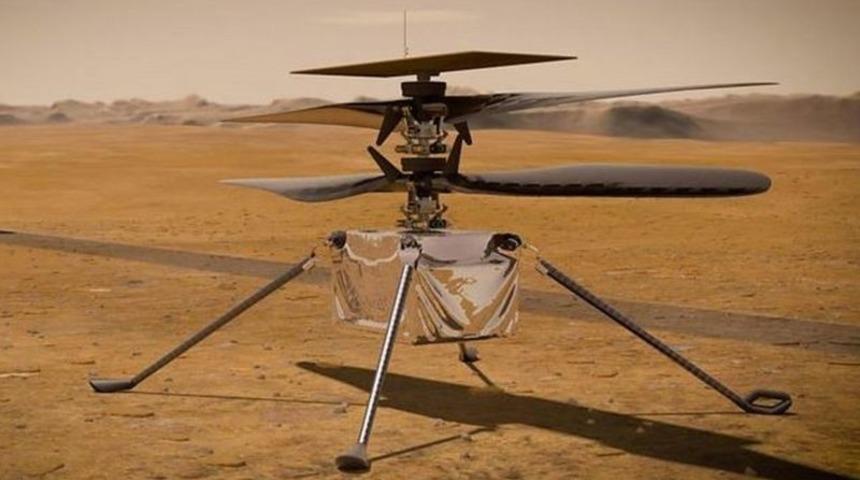 NASA Mars'ta helikopter u&ccedil;uracak!