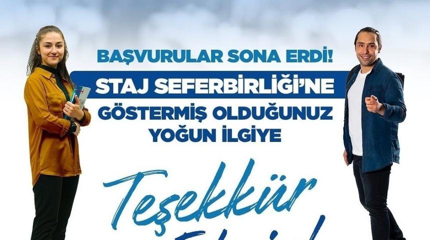 &ldquo;Staj Seferbirliği&rdquo;ne OM&Uuml; &ouml;ğrencilerinden yoğun ilgi