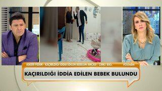 Kaçırıldığı iddia edilen bebeğin amcası canlı yayında konuştu