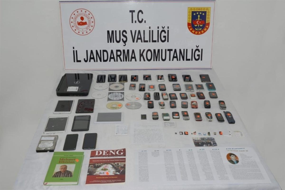 Muş merkezli 4 ilde ter&ouml;r operasyonu: 1 tutuklama