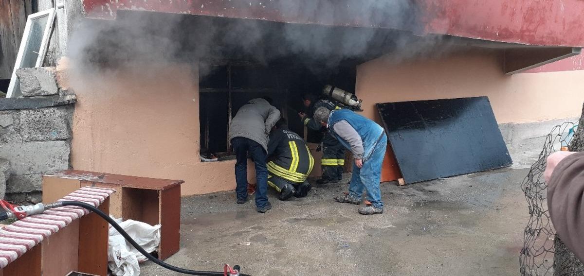 Osmancık&rsquo;ta korkutan yangın