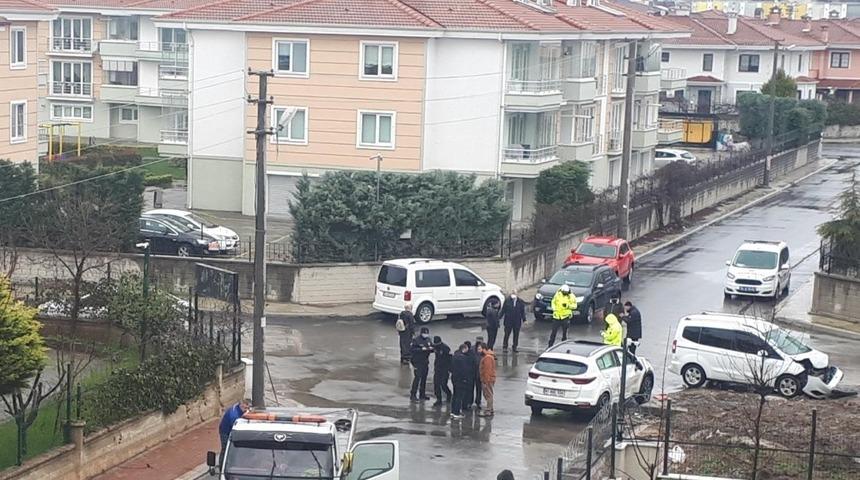 Takla atan cipten burnu kanamadan kurtuldu