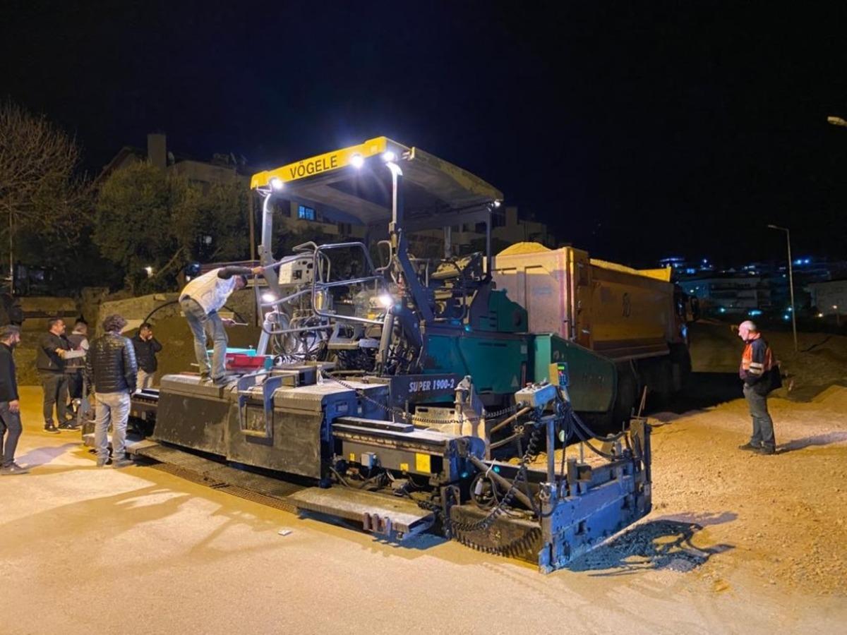 Enver Reis Caddesi&rsquo;nde altyapı yenileme &ccedil;alışmaları tamamlandı