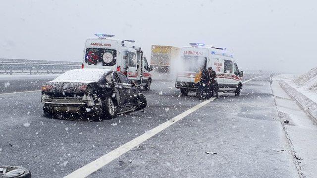 Sancaktepe Belediye Başkanı Şeyma Döğücü Kocaeli’de kaza yaptı 1