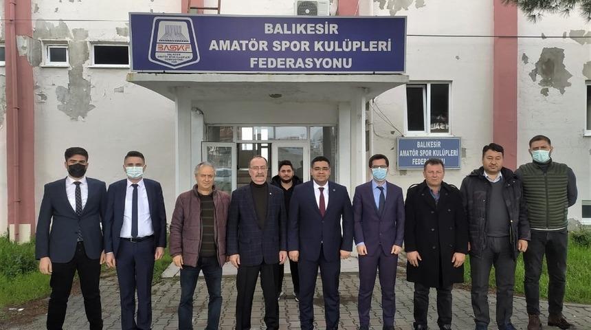 Balıkesir &Uuml;lk&uuml; Ocaklarından ASKF&rsquo;ye Ziyaret
