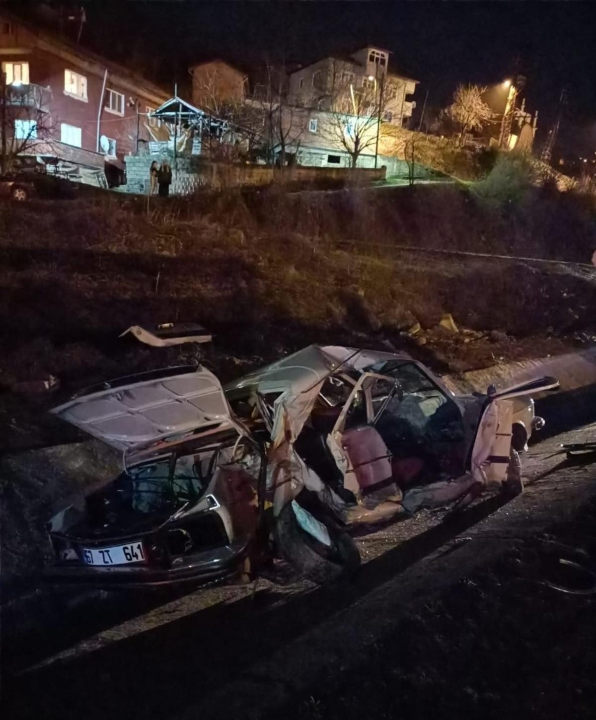 &Ccedil;aycuma&rsquo;da trafik kazası: 1 yaralı