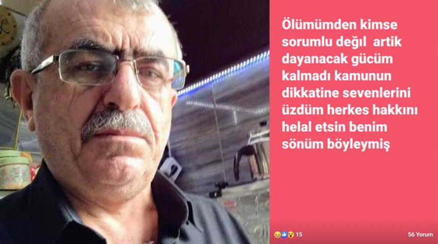 İzmir'de feci olay! '&Ouml;l&uuml;m&uuml;mden kimse sorumlu değil' diye not bırakıp intihar etti