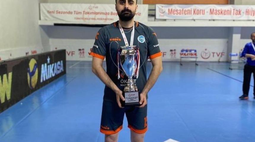 Develi Belediyespor Voleybol Takımı oyuncusu Yusuf Afşar: &ldquo;Şampiyonluk hayırlı olsun&rdquo;