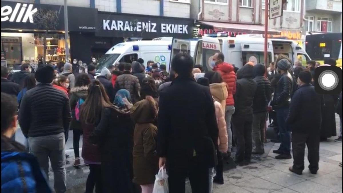 (&Ouml;zel) Esenlerde korkun&ccedil; kaza, otomobilin &ccedil;arptığı kadın metrelerce savruldu