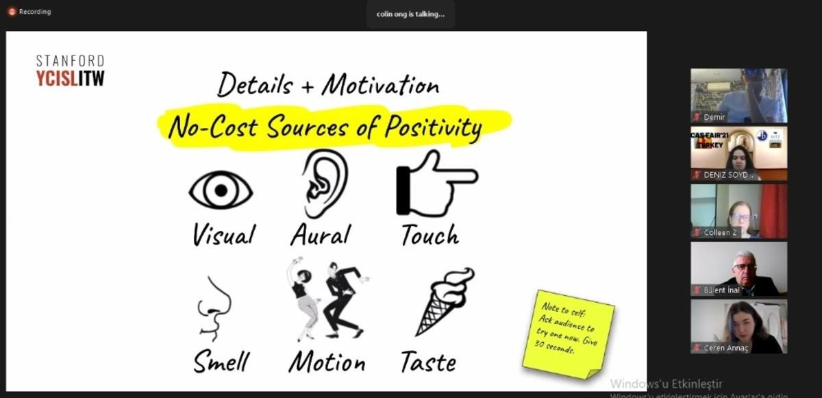 Kolej &ouml;ğrencileri IB Cas Fuarı&rsquo;nda