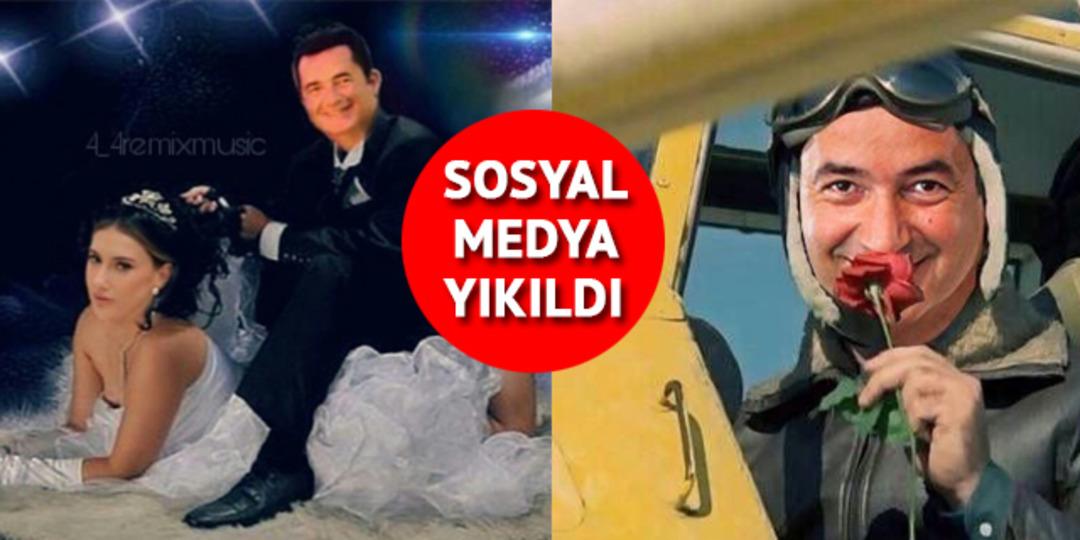 Acun Ilıcalı ve Şeyma'nın d&uuml;ğ&uuml;n&uuml; sonrası sosyal medya yıkıldı 